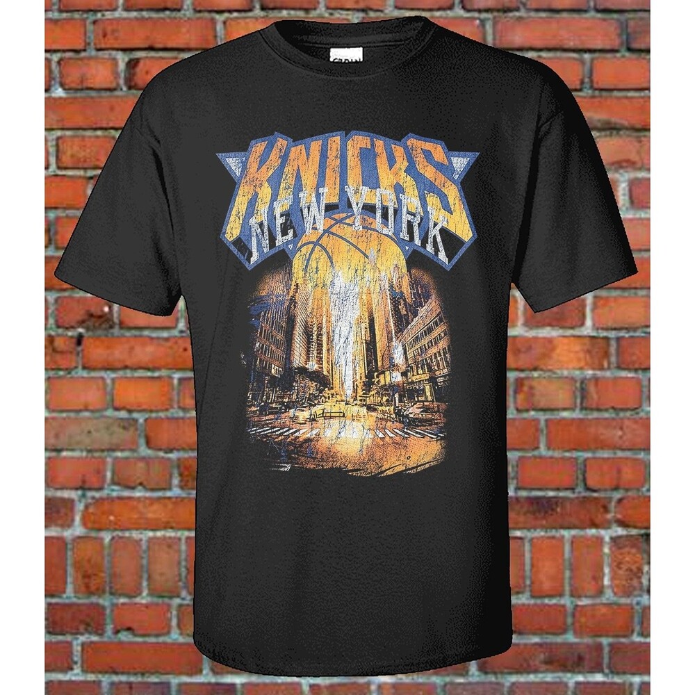 Vintage Recreated Knick Tee   - Bootleg Tee  -  Graphic T-Shirt